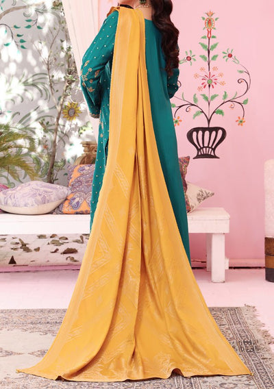 Bin Hameed Aafreen Embroidered Viscose Dress - db27386