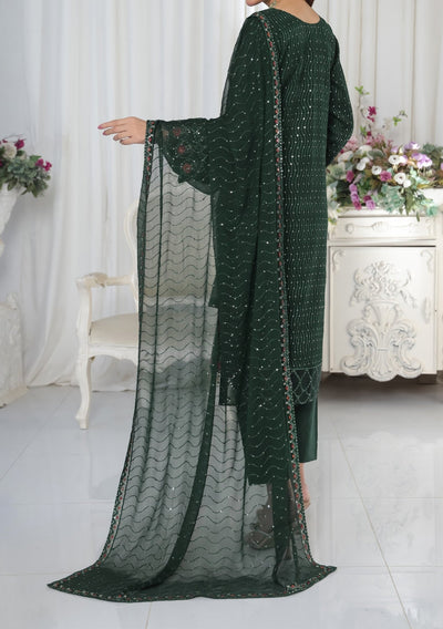 Bin Hameed Aafrin Luxury Embroidered Chiffon Dress - db30225