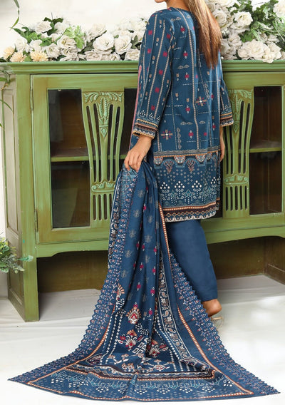 Bin Hameed Emma Embroidered Khaddar Dress - db30411