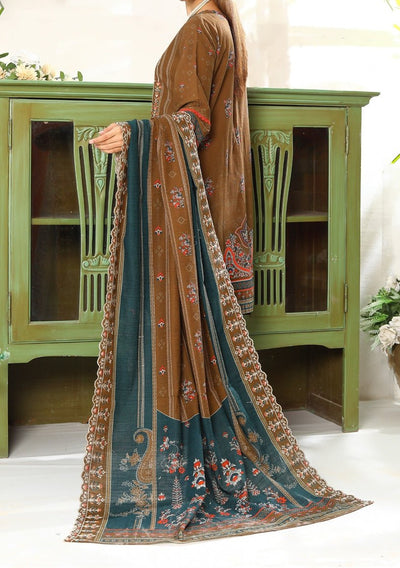 Bin Hameed Emma Embroidered Khaddar Dress - db30407