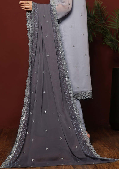 Bin Hameed Nashwa Luxury Embroidered Chiffon Dress - db27829