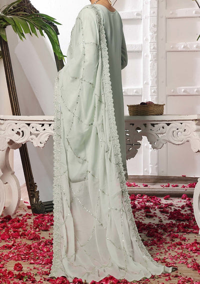 Bin Hameed Nazin Heavy Embroidered Chiffon Dress - db26491
