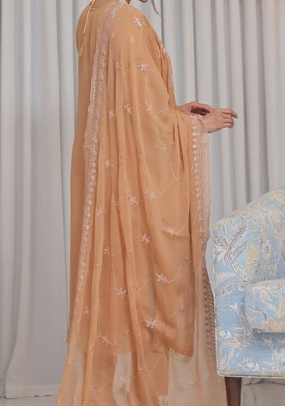 Bin Hameed Nisha Luxury Embroidered Chiffon Dress - db28017