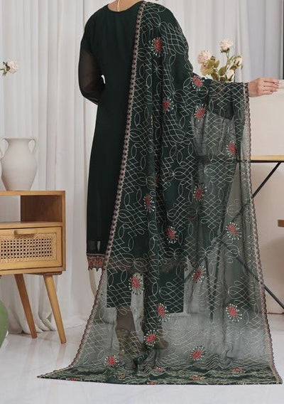 Bin Hameed Nisha Luxury Embroidered Chiffon Dress - db28010