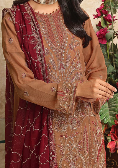 Bin Hameed Rina Luxury Embroidered Chiffon Dress - db27364