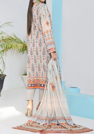 Bin Hameed Rozina Embroidered Printed Lawn Dress - db26199