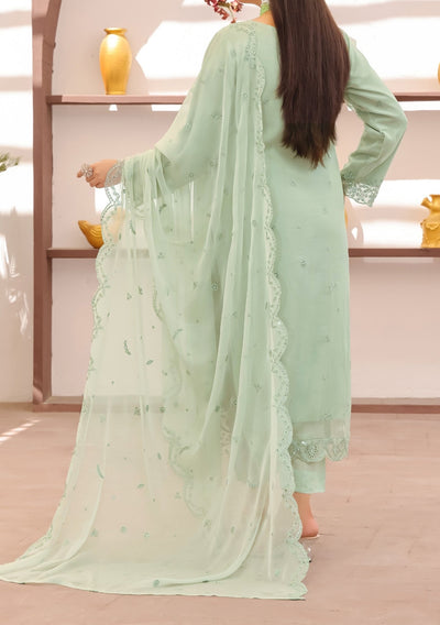 Bin Hameed Rubab Luxury Embroidered Chiffon Dress - db27842