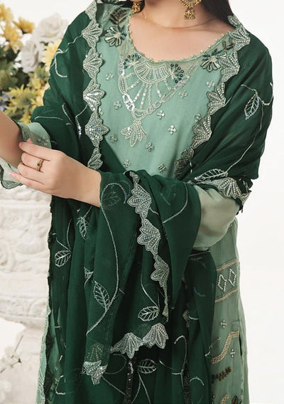 Bin Hameed Sidra Heavy Embroidered Chiffon Dress - db26171