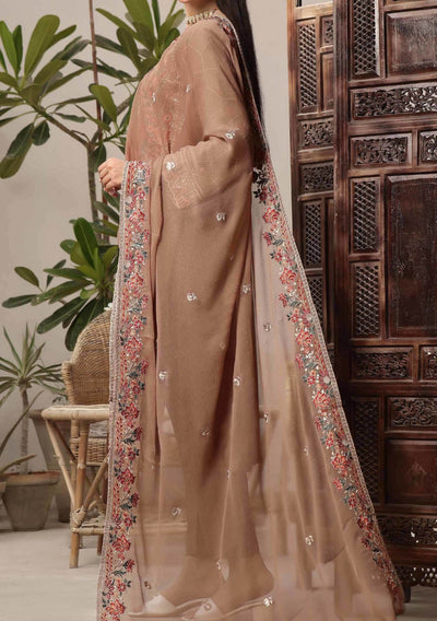 Bin Hameed Sifra Luxury Embroidered Chiffon Dress - db27697