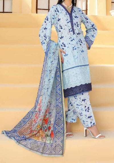 Bin Hameed Taniya Embroidered Viscose Dress - db26764