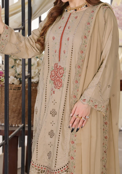 Bin Hameed Zoha Heavy Embroidered Lawn Dress - db26320