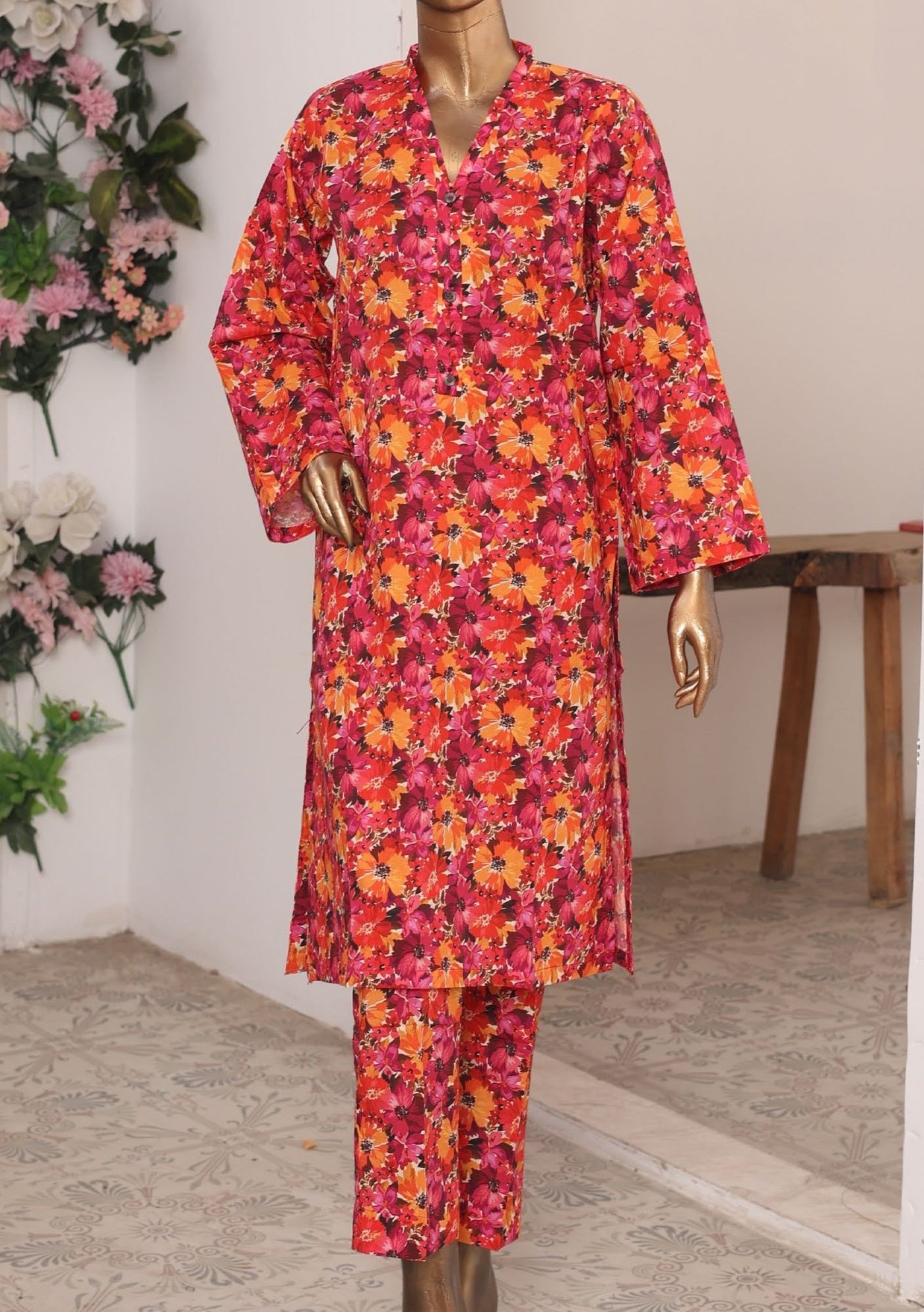 Bin Saeed 2 Pieces Ready Made Co - Ords - db28986