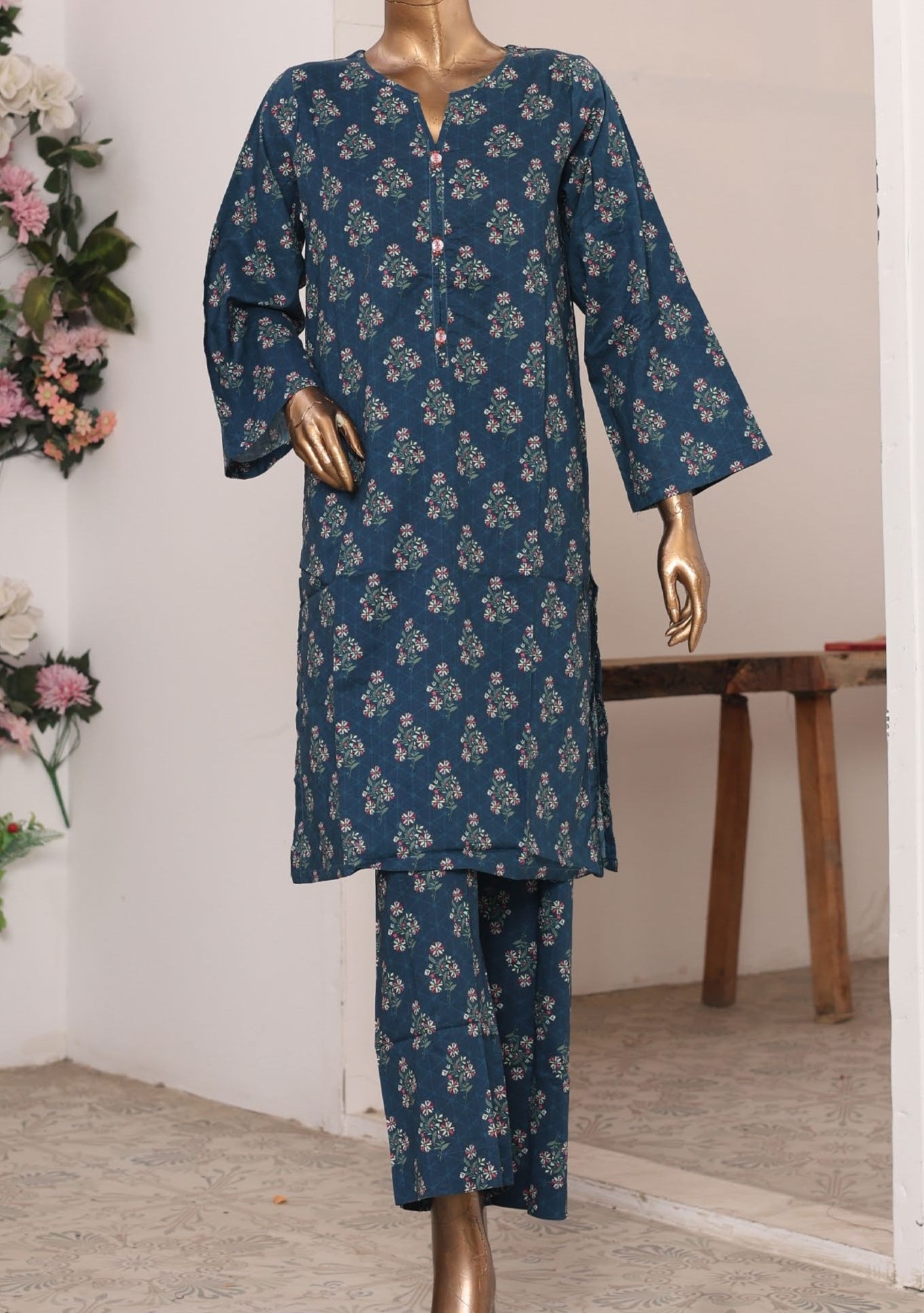 Bin Saeed 2 Pieces Ready Made Co - Ords - db28987