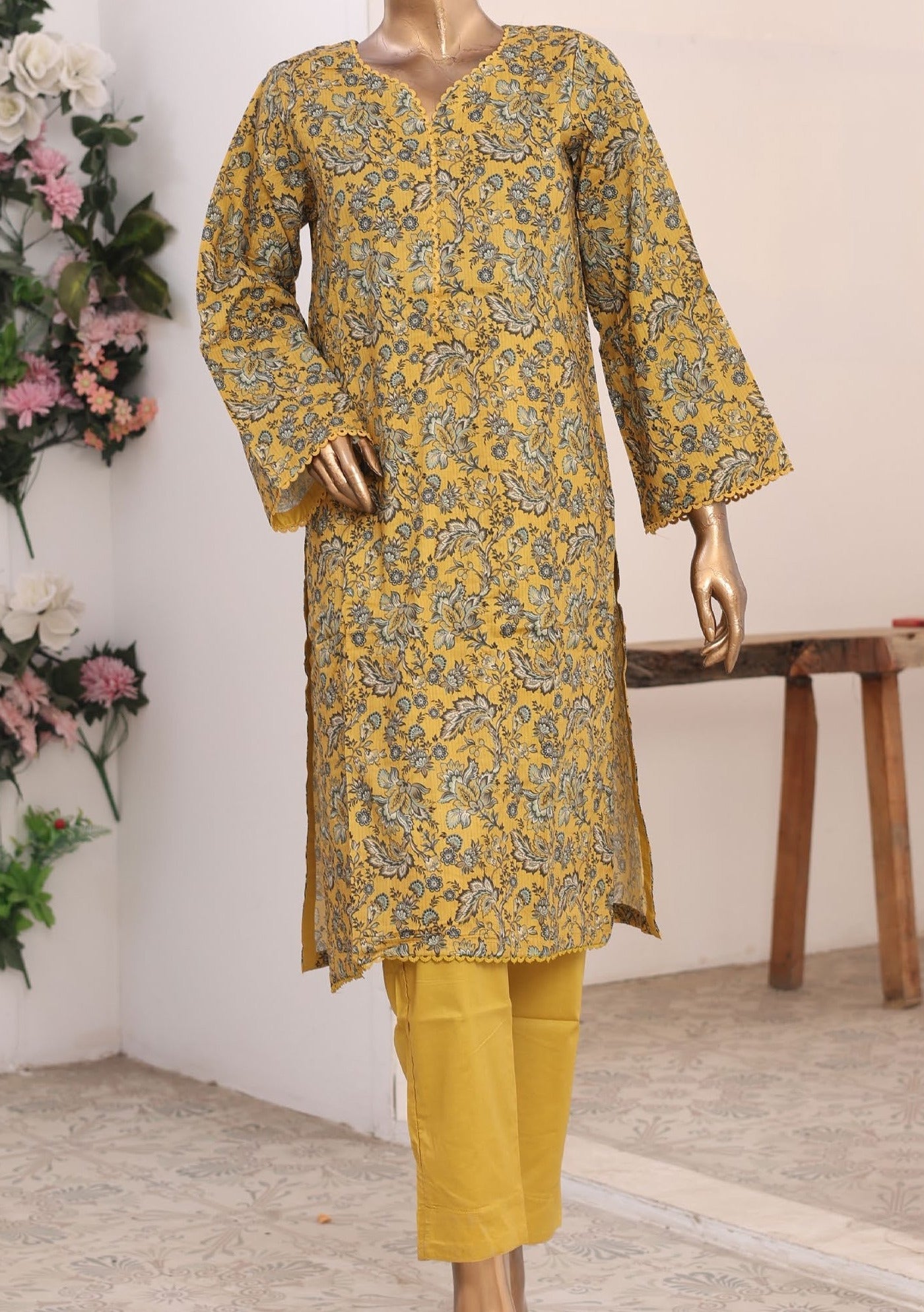 Bin Saeed 2 Pieces Ready Made Co - Ords - db28977