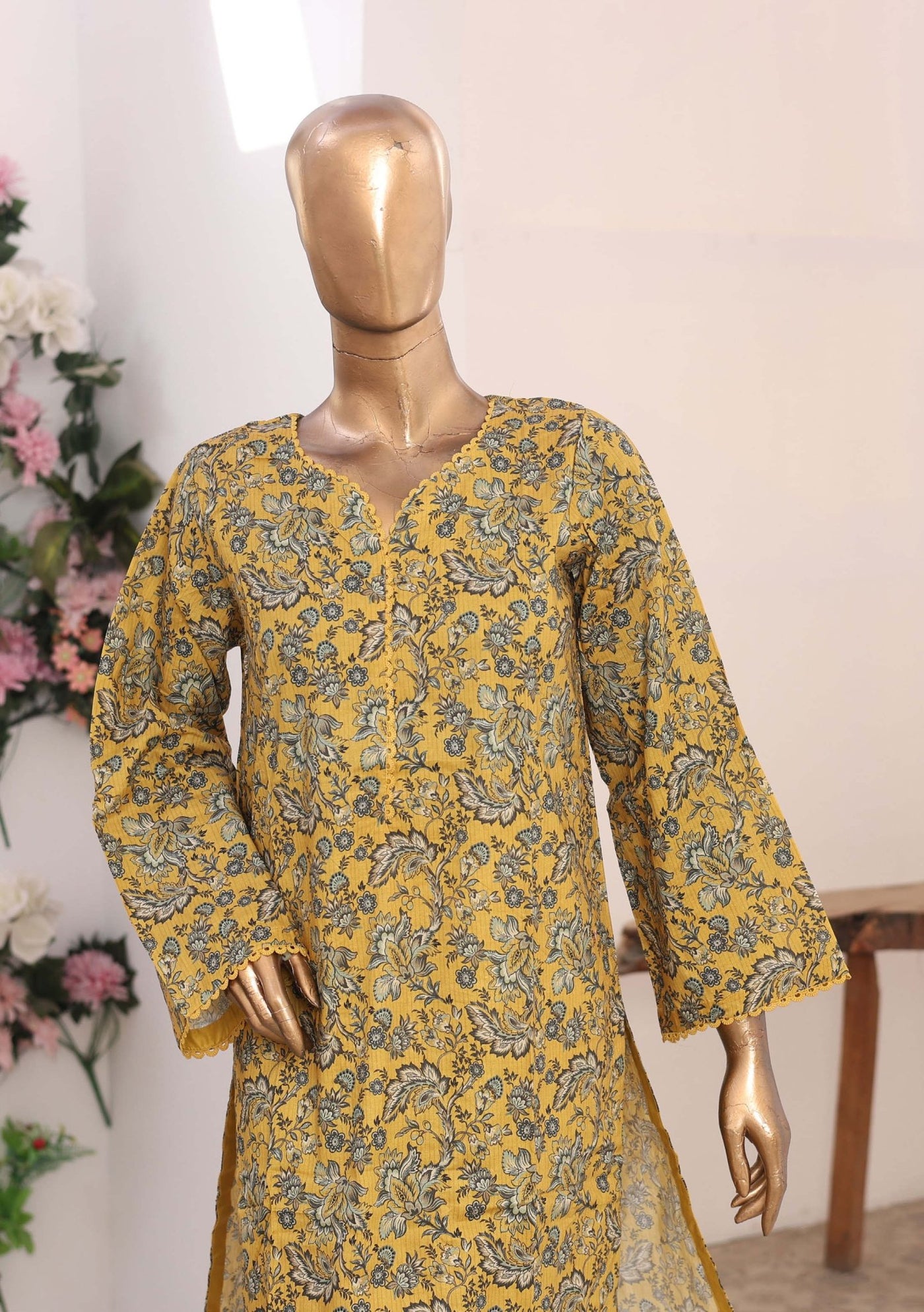 Bin Saeed 2 Pieces Ready Made Co - Ords - db28977