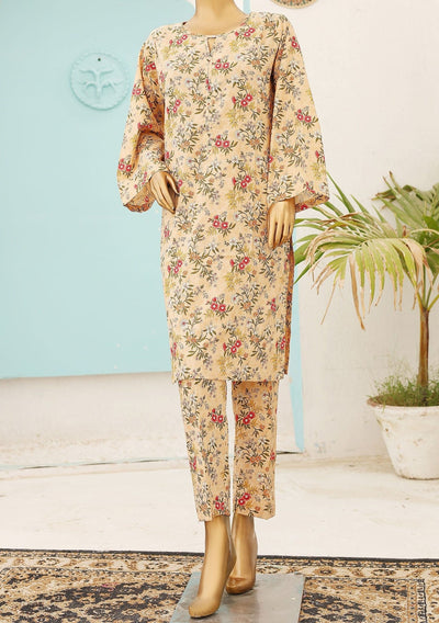 Bin Saeed Co ords Ready Made Printed Lawn Dress - db26486