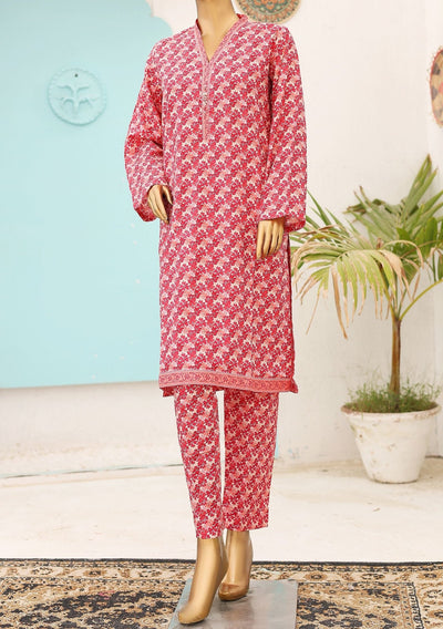 Bin Saeed Co ords Ready Made Printed Lawn Dress - db26485