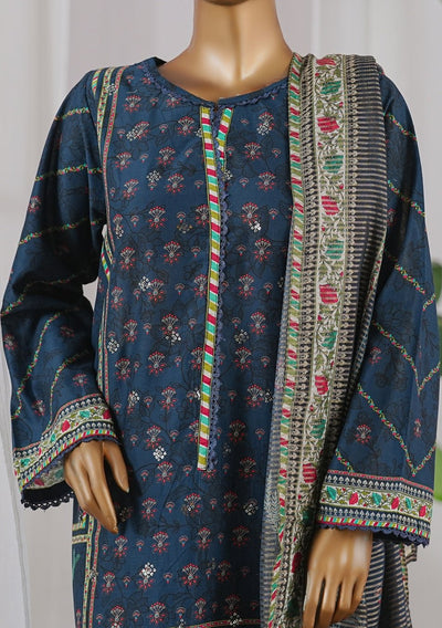 Bin Saeed Ready Made Embroidered Chikankari Dress - db29497