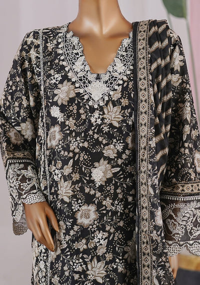 Bin Saeed Ready Made Embroidered Chikankari Dress - db29498