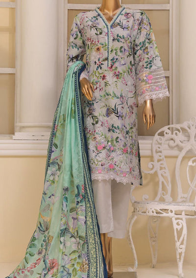 Bin Saeed Ready Made Embroidered Chikankari Dress - db29385