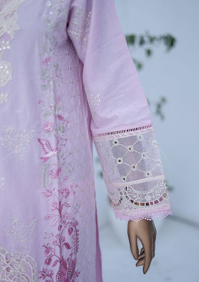 Bin Saeed Ready Made Embroidered Cotton Dress - db27121