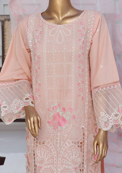 Bin Saeed Ready Made Embroidered Cotton Dress - db27835