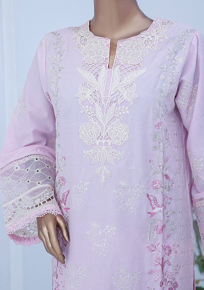 Bin Saeed Ready Made Embroidered Cotton Dress - db27121