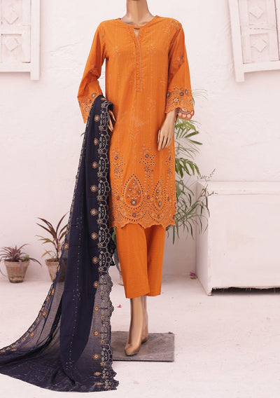 Bin Saeed Ready Made Embroidered Lawn Dress - db26219