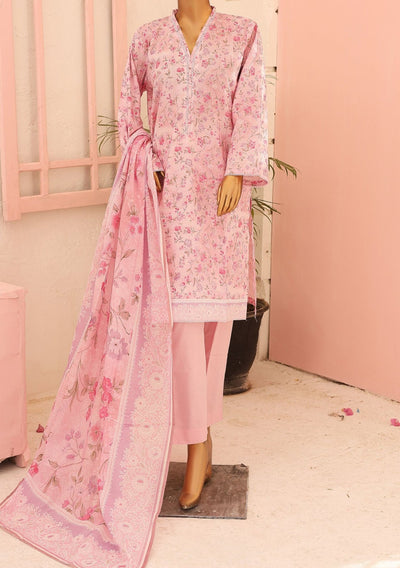 Bin Saeed Ready Made Printed Lawn Dress - db26253