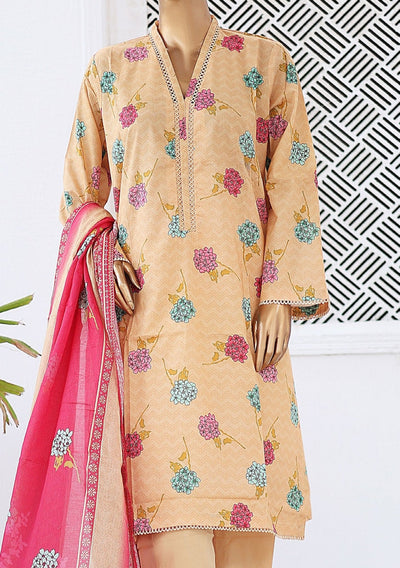 Bin Saeed Ready Made Printed Lawn Dress - db26238