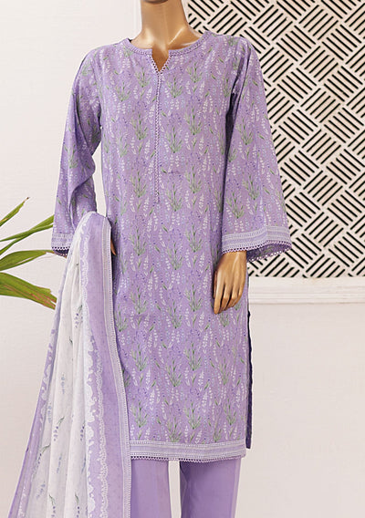 Bin Saeed Ready Made Printed Lawn Dress - db26006