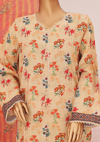 Bin Saeed Ready Made Printed Lawn Dress - db26003