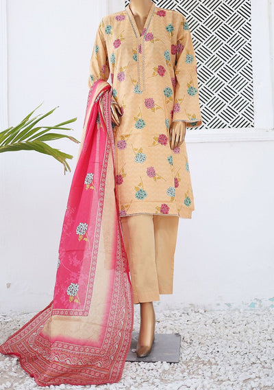 Bin Saeed Ready Made Printed Lawn Dress - db26238