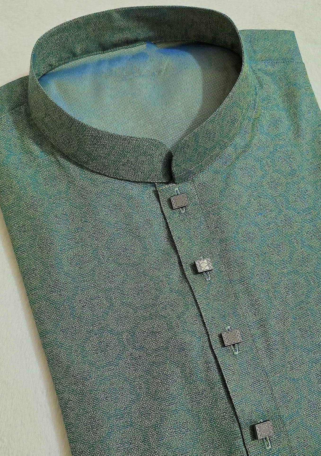 Digital Printed Mixed Cotton Punjabi - db26275