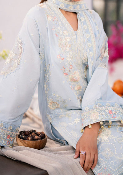 Emaan Adeel Dora Pakistani Luxury Lawn Dress - db26126