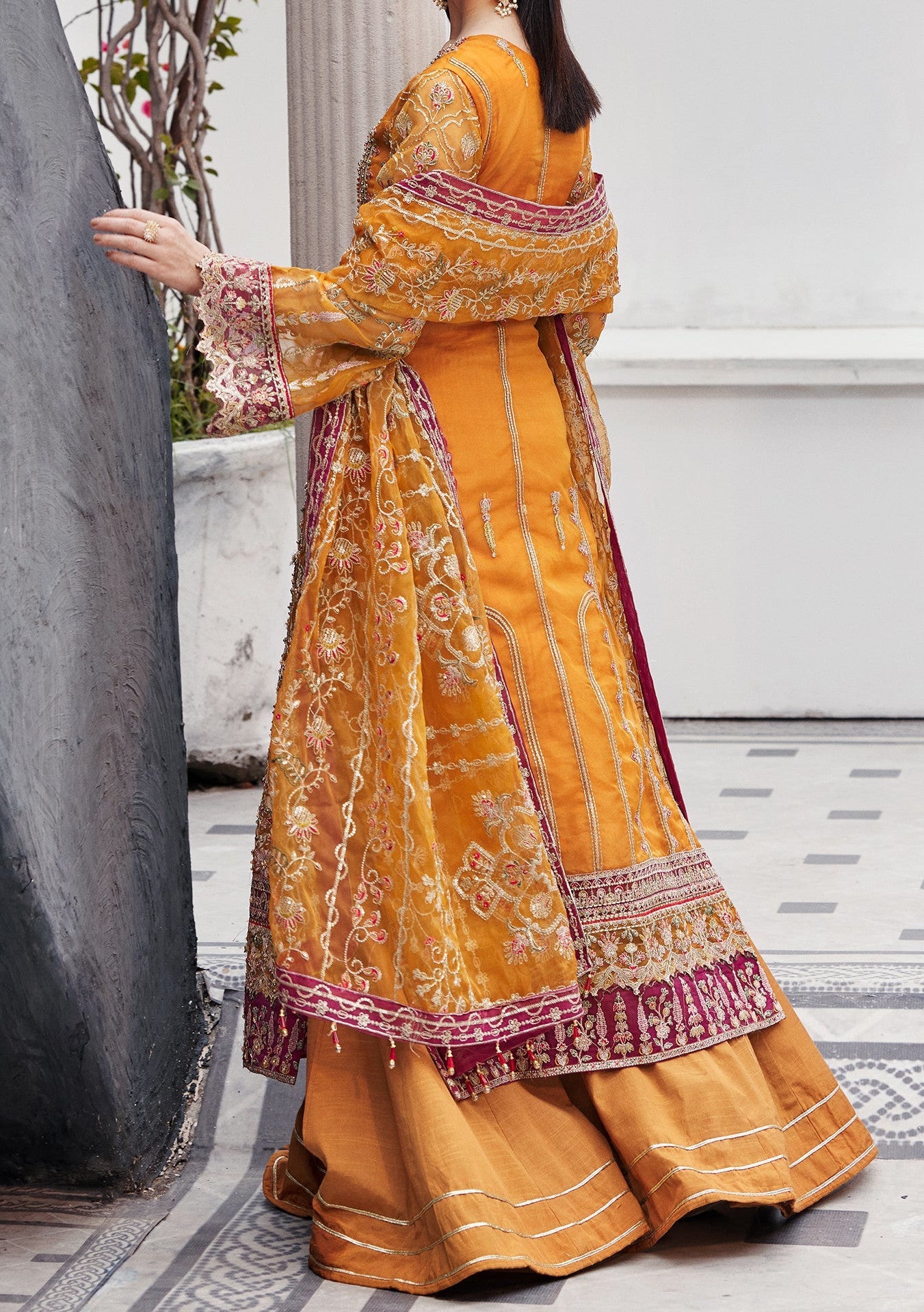 Emaan Adeel Nawabzadi Pakistani Luxury Dress - db26852