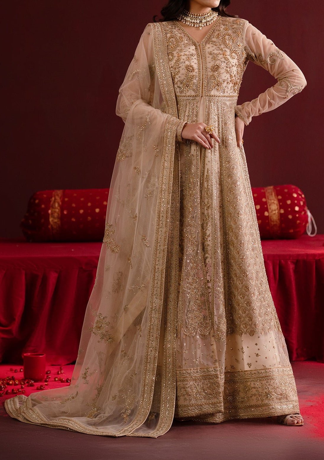 Emaan Adeel Nooresha Luxury Anarkali Suit - db283211