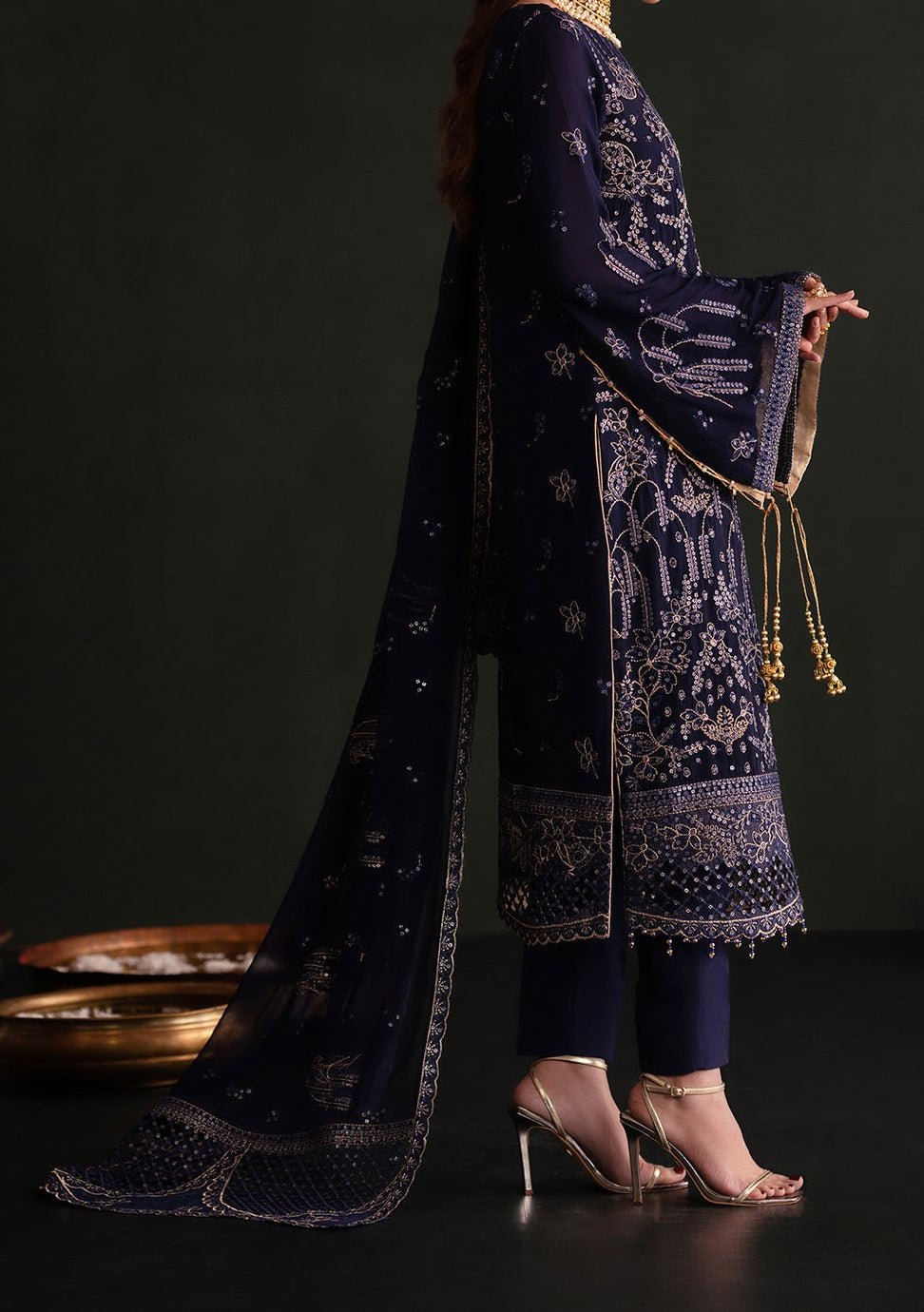 Emaan Adeel Nooresha Luxury Chiffon Dress - db28318