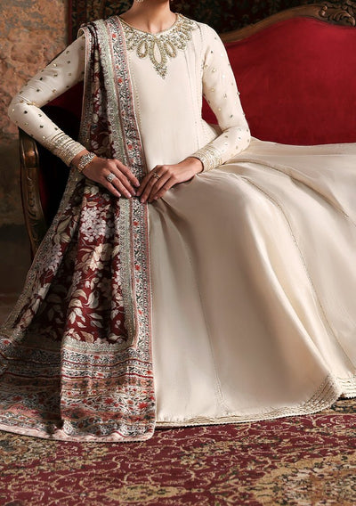 Emaan Adeel Pakistani Luxury Silk Dress - db30359