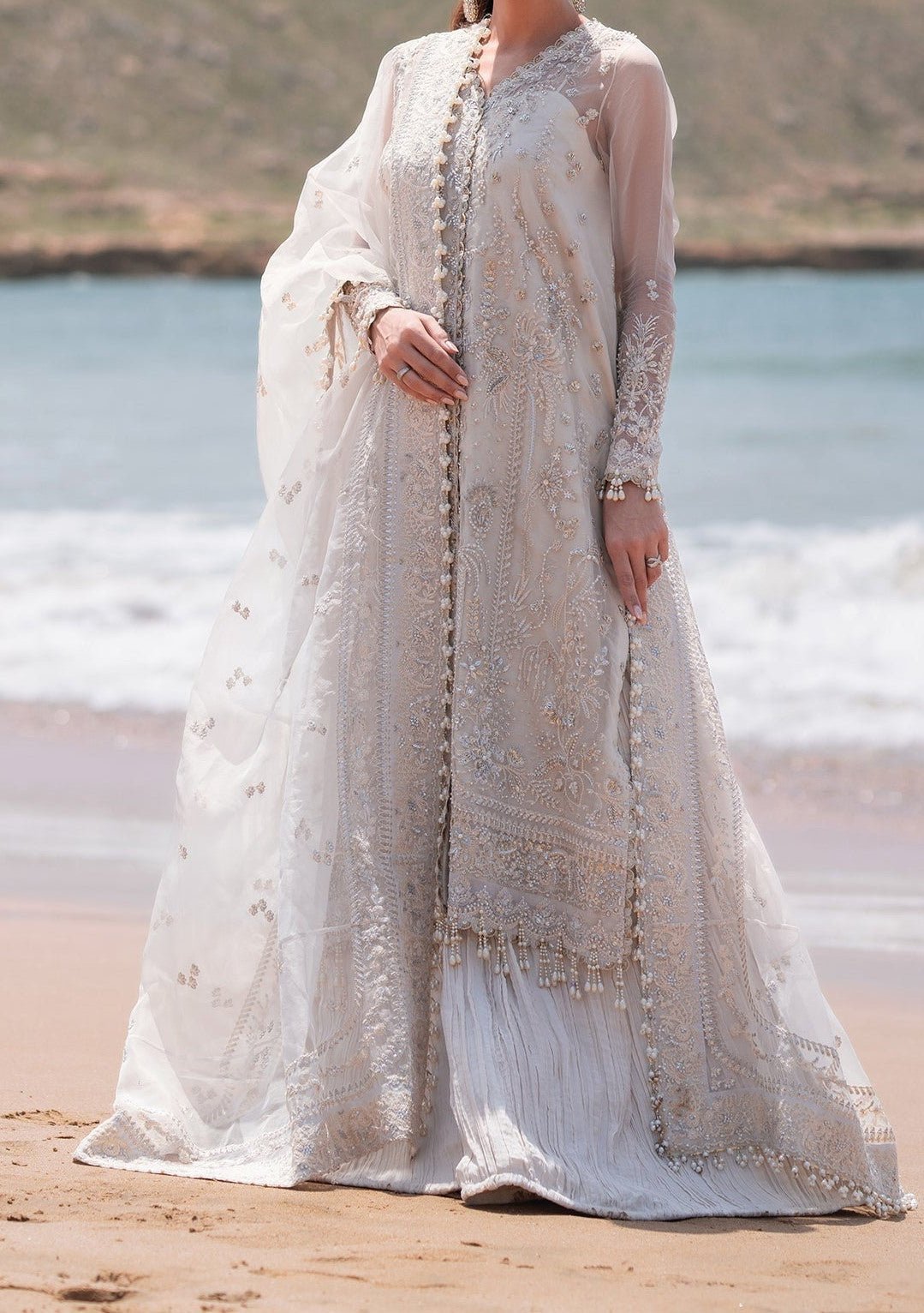 Emaan Adeel Reveuse Wedding Formal Dress - db27514