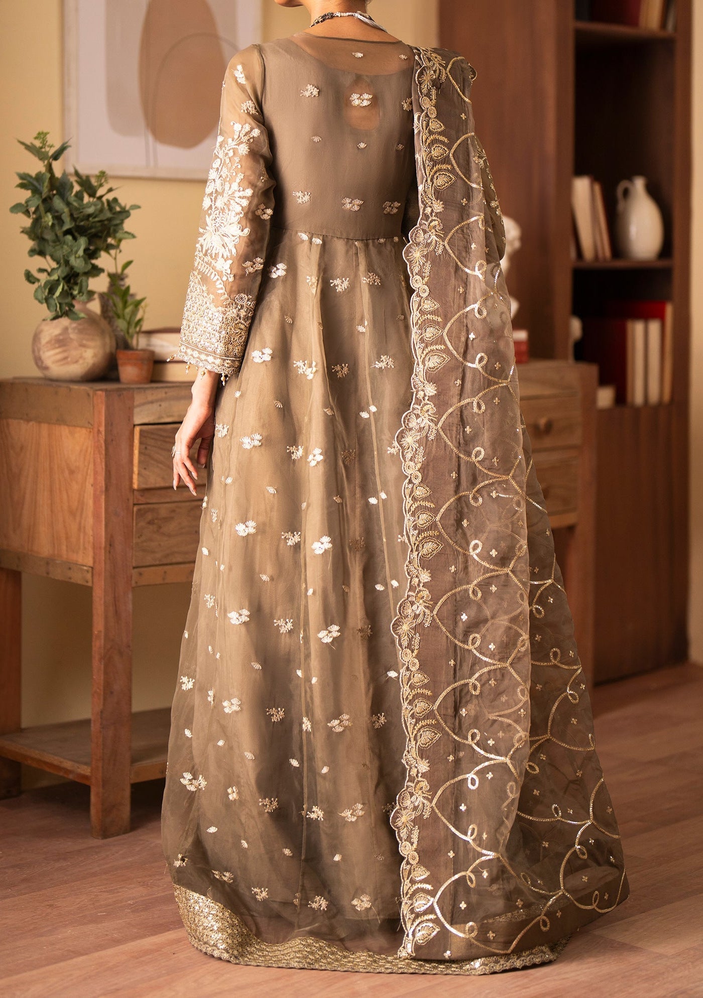 Emaan Adeel Yesra Pakistani Luxury Anarkali - db26998