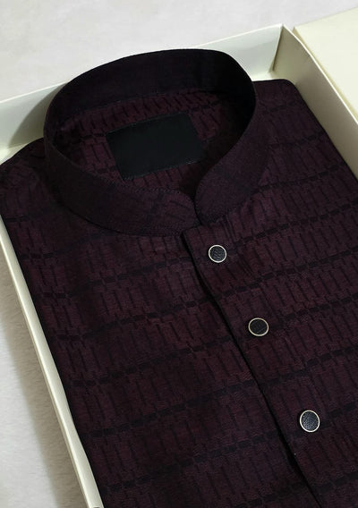 Embroidered Mixed Cotton Punjabi - db28560