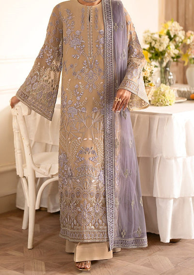 Flossie Meharbano Pakistani Luxury Chiffon Dress - db27446