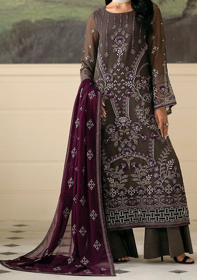 Flossie Meharbano Pakistani Luxury Chiffon Dress - db27445