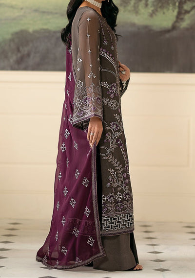 Flossie Meharbano Pakistani Luxury Chiffon Dress - db27445