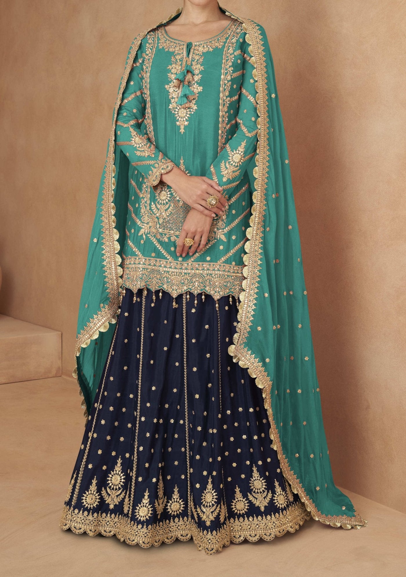 Gulkayra Khanak Party Wear Lehenga Suit - db28767