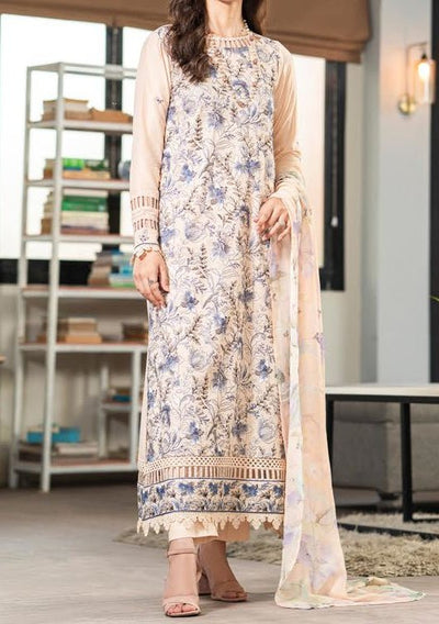 Gulljee Emira Ready Made Embroidered Lawn Dress - db26331