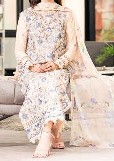 Gulljee Emira Ready Made Embroidered Lawn Dress - db26331