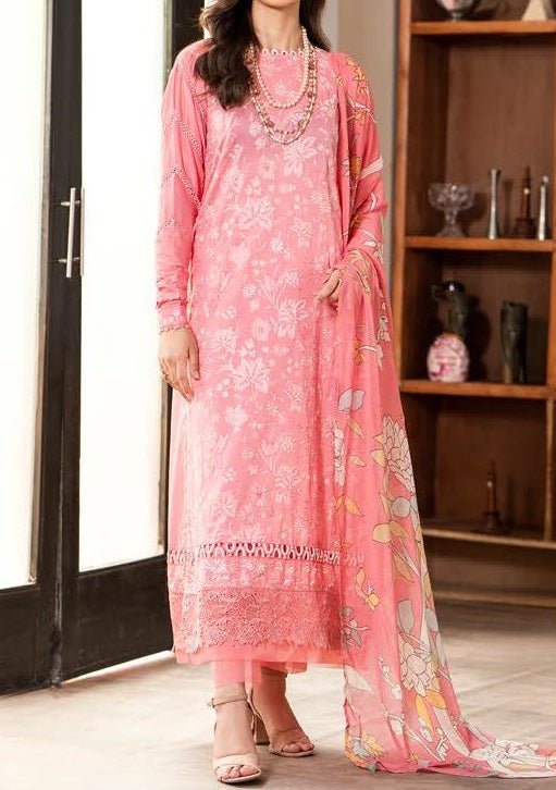 Gulljee Emira Ready Made Embroidered Lawn Dress - db26326