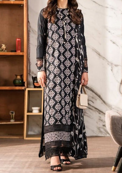 Gulljee Emira Ready Made Embroidered Lawn Dress - db26322